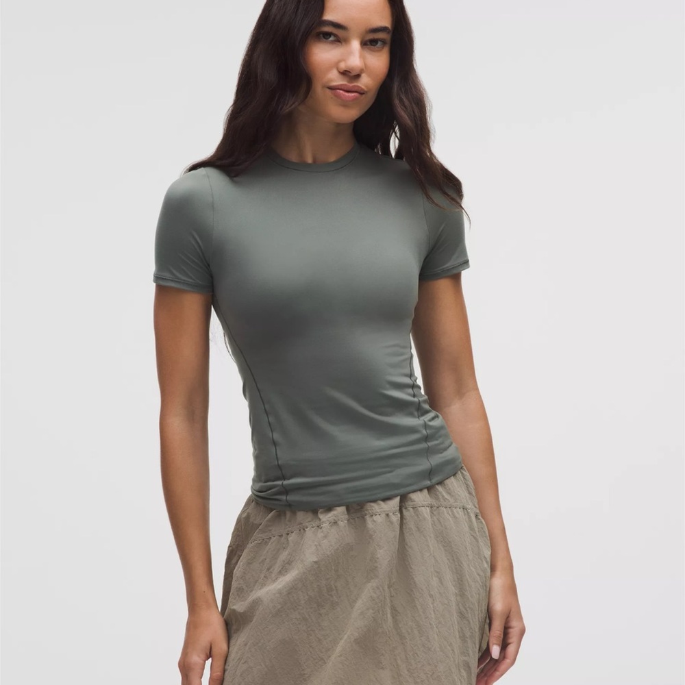 lululemon athletica Women's Green Short Sleeve Top